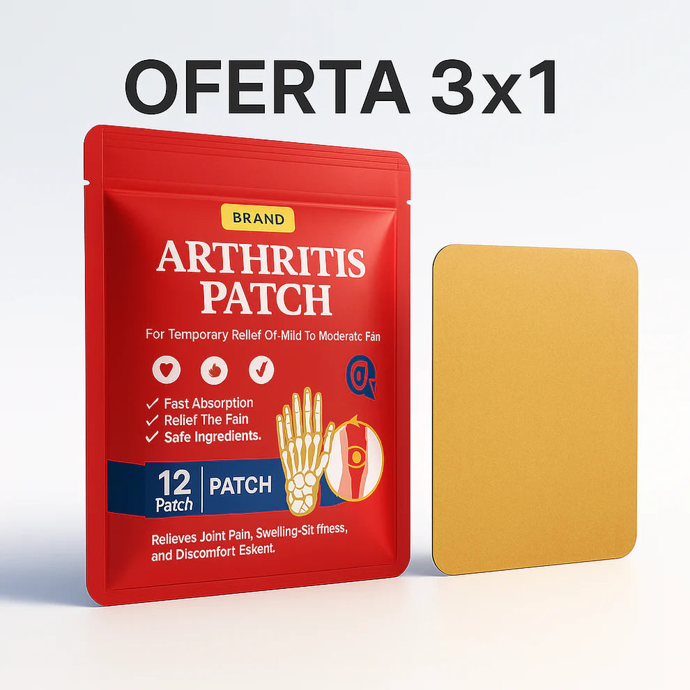 RelivaPatch™ | Llévate 3x1 y olvida el dolor articular.