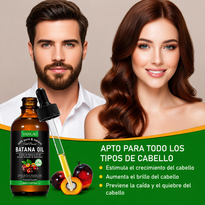 2X1 ACEITE DE BATANA - Hidratación y Fortalecimiento Capilar - 30ML