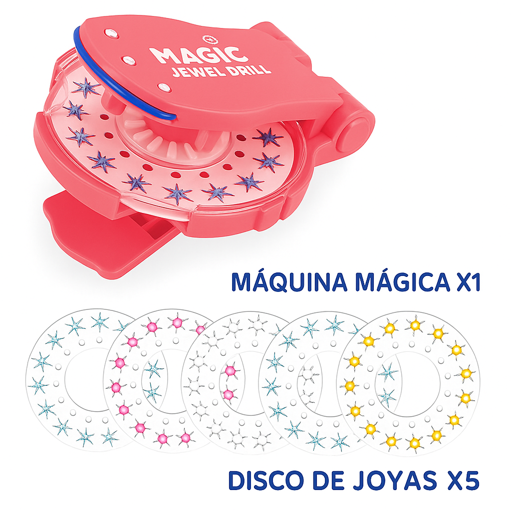 ¡BrillaFest™ ✨ - Máquina de Brillos Mágicos para Niñas 🎁🎄 + Envío Gratis